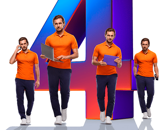 Великолепная четверка Ростелеком в&nbsp;село Кулига (Тюменская область)